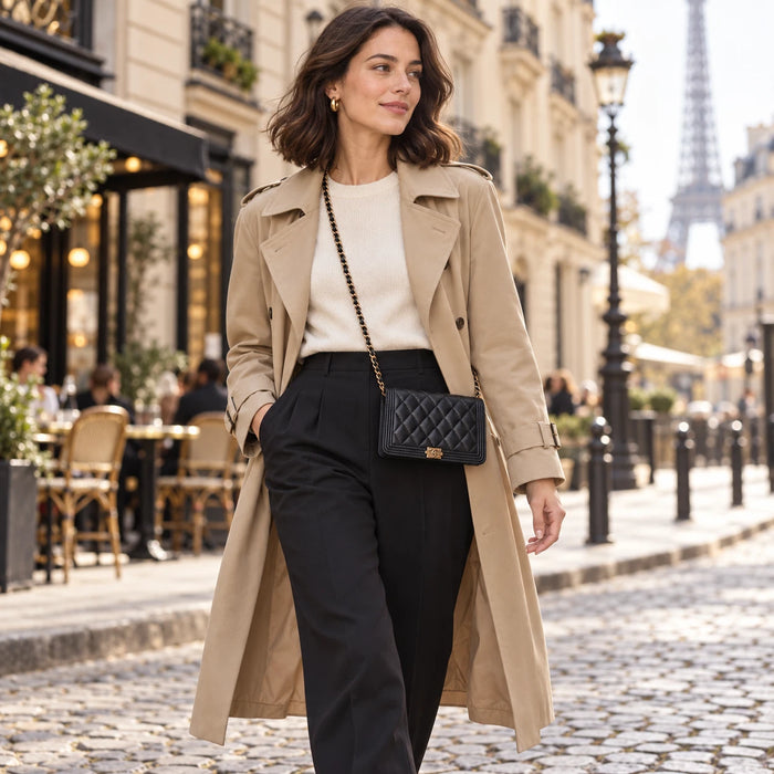 Chanel Boy WOC Black Lambskin | Luxe Indulgence