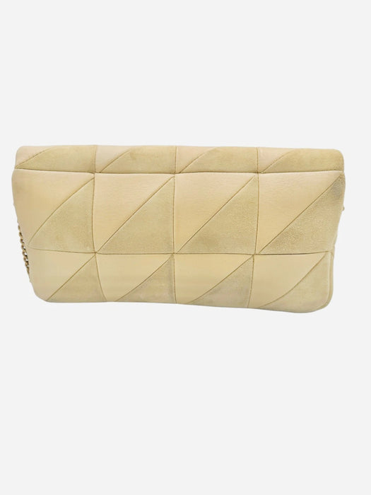 YSL Jamie Beige Suede & Leather Bag | Luxe Indulgence